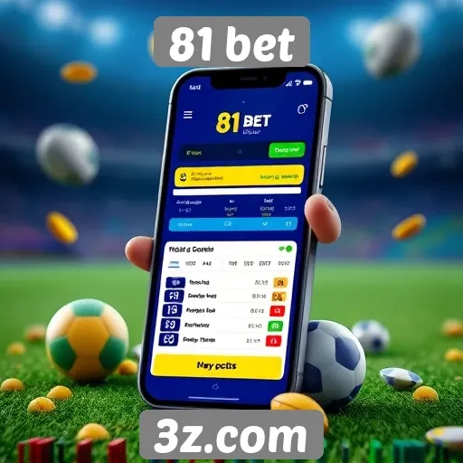 Estudo sobre a experiência mobile do 81 bet